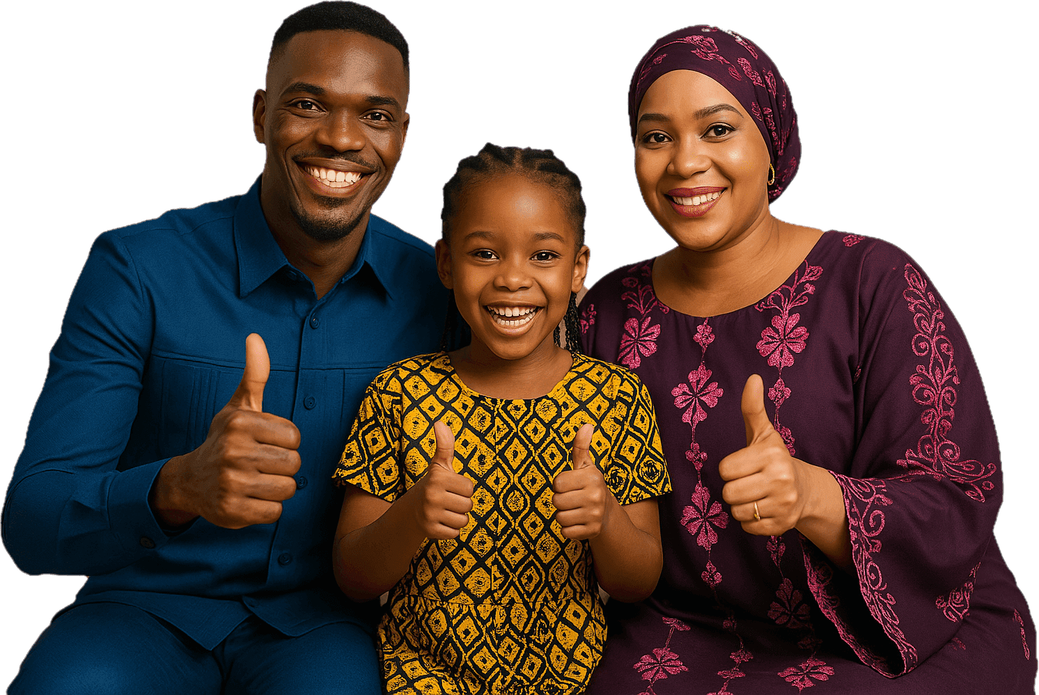 Happy family protected by Galco Insurance